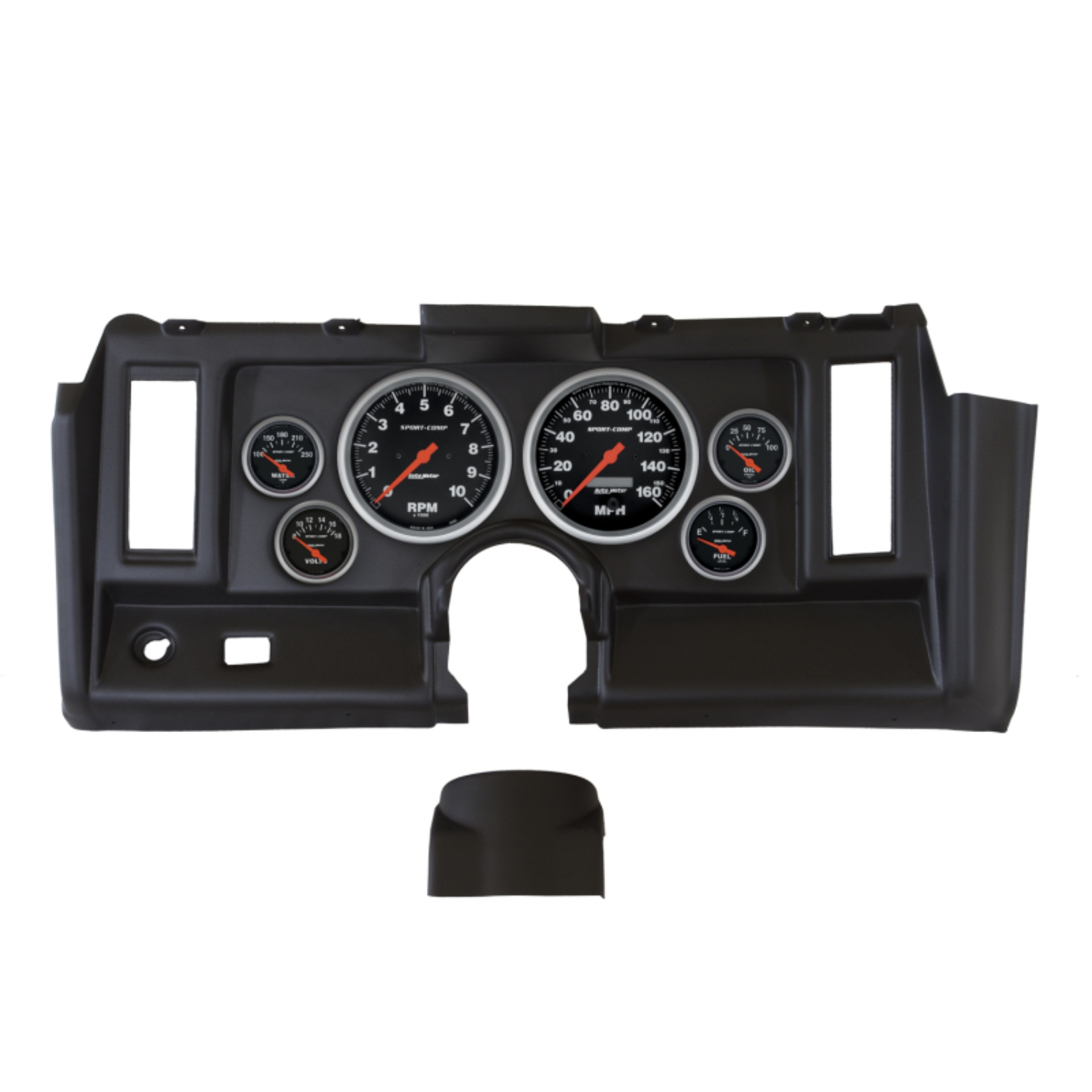 Picture of Autometer Sport-Comp 1969 Camaro Dash Kit 6pc Tach / MPH / Fuel / Oil / WTMP / Volt