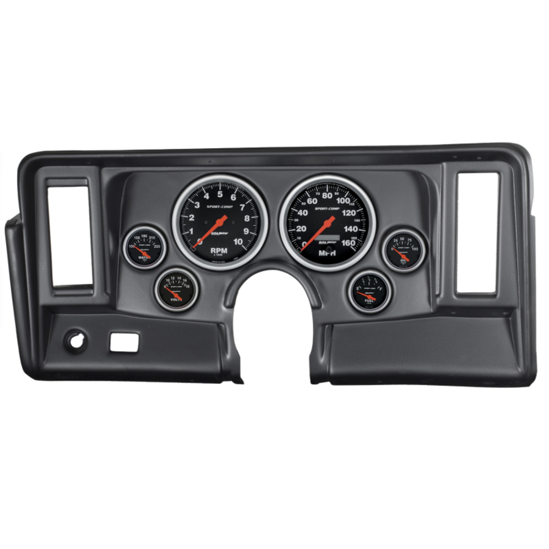 Picture of Autometer Sport-Comp 66-76 Nova Dash Kit 6pc Tach / MPH / Fuel / Oil / WTMP / Volt