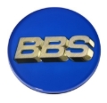 Picture of BBS Center Cap 70.6mm Blue/Gold (3-Tab)