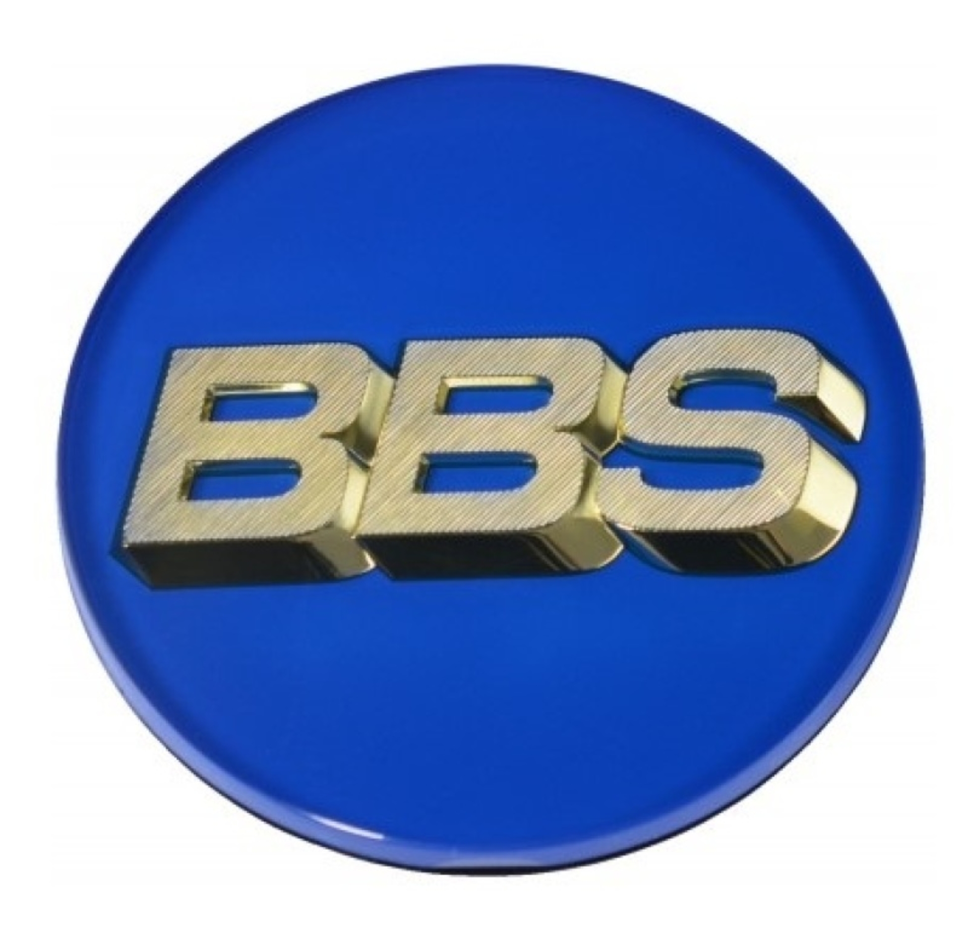 Picture of BBS Center Cap 70.6mm Blue/Gold (4-Tab)