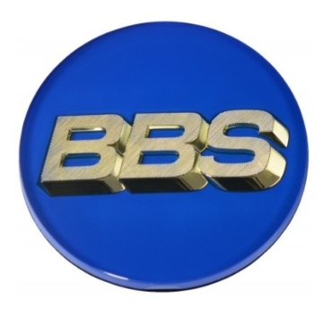 Picture of BBS Center Cap 70.6mm Blue/Gold (4-Tab)