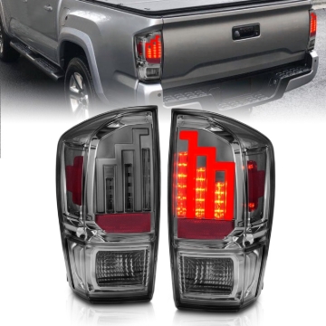 Picture of ANZO 2016-2017 Toyota Tacoma LED Taillights Smoke