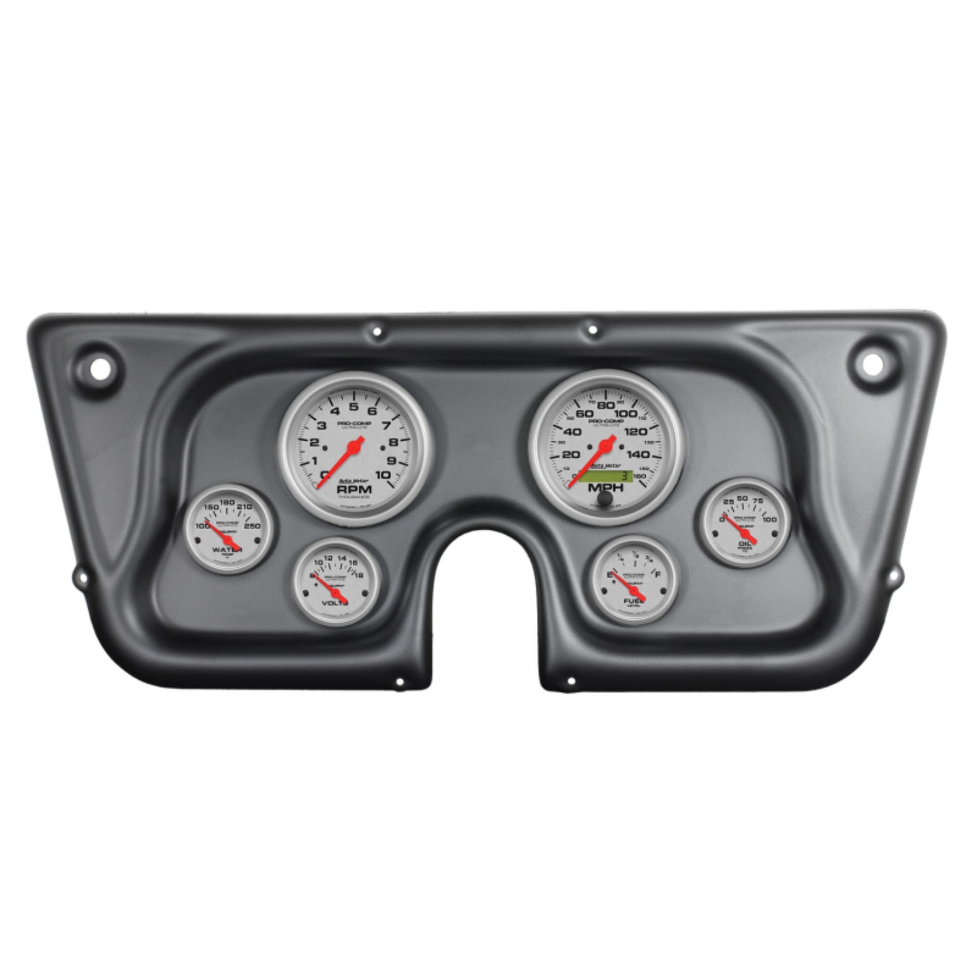 Picture of Autometer Ultra-Lite 67-72 Chevy Truck C/K/K5/Suburban Dash Kit 6pc Tach/MPH/Fuel/Oil/WTMP/Volt