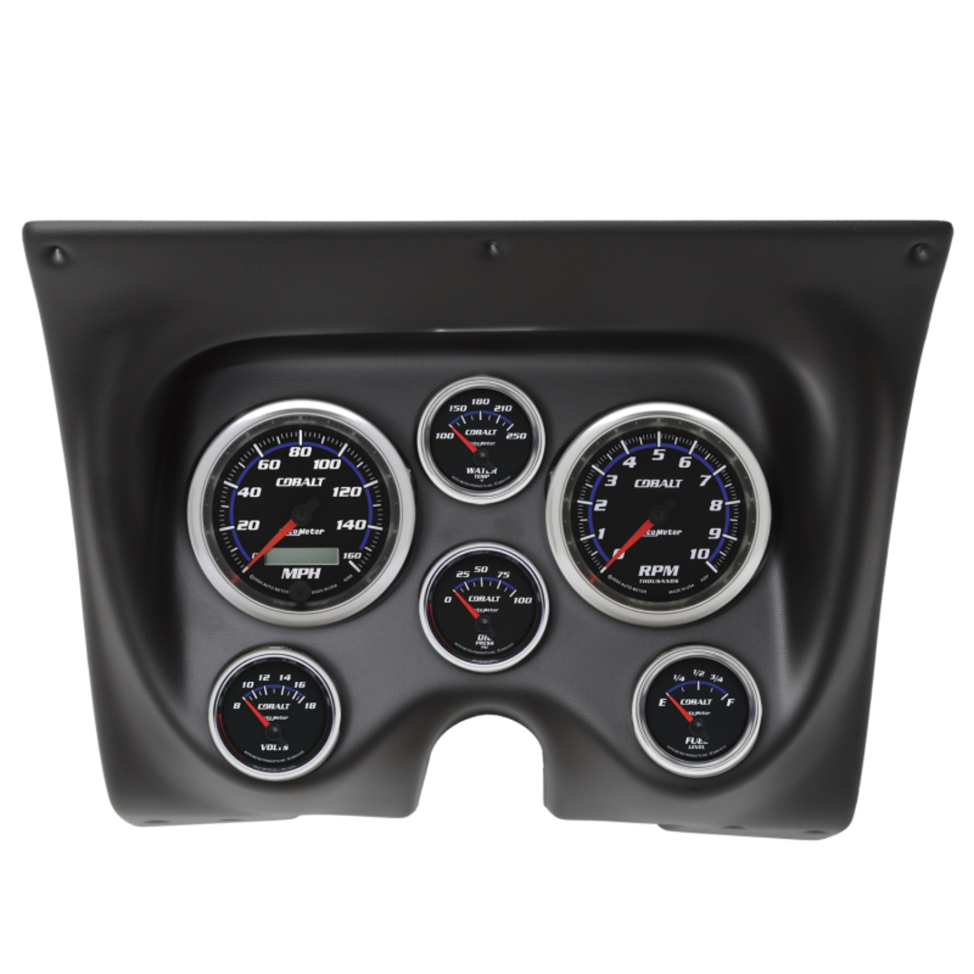 Picture of Autometer Cobalt 67-68 Camaro/Firebird Dash Kit 6pc Tach / MPH / Fuel / Oil / WTMP / Volt