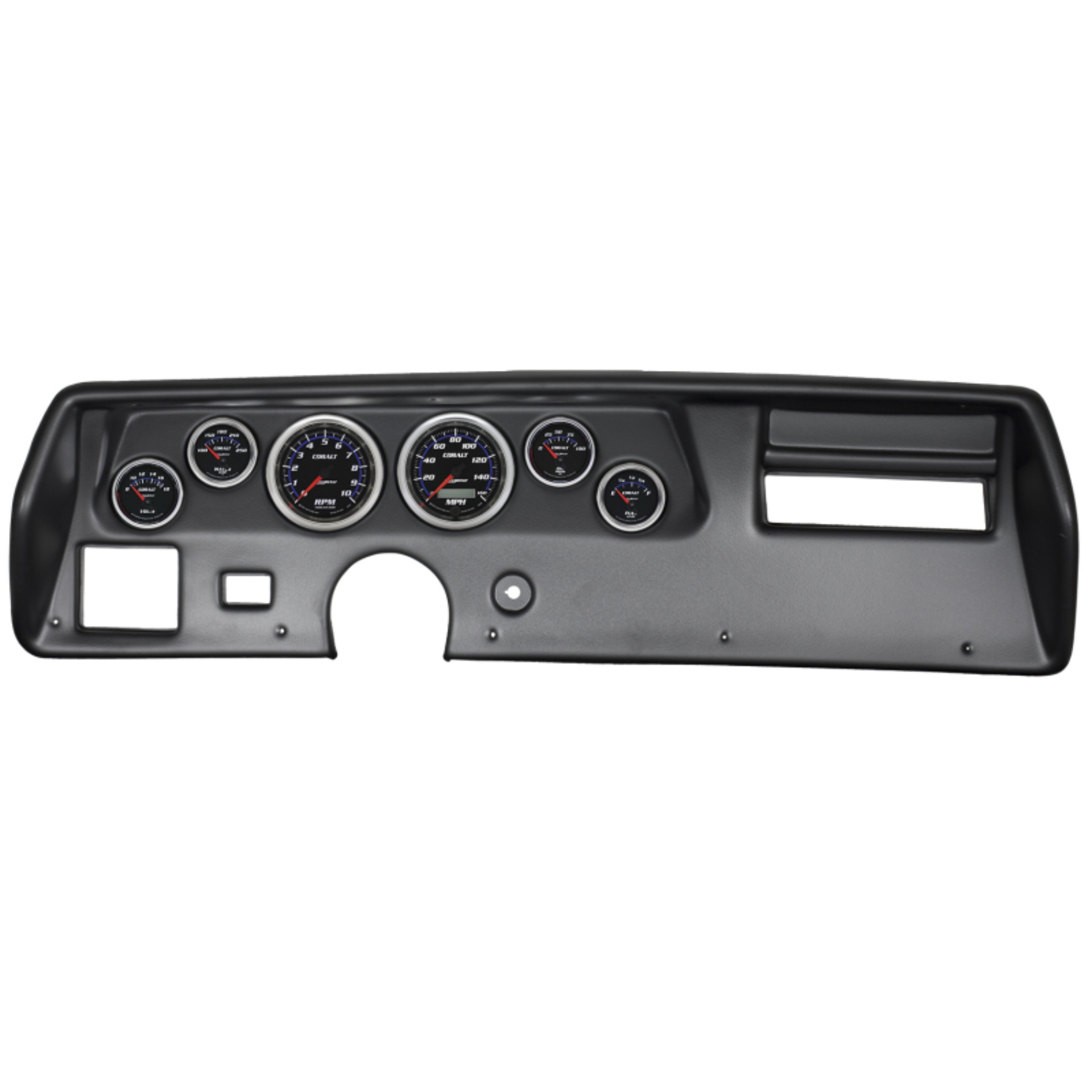 Picture of Autometer Cobalt 70-72 Chevelle SS/El Camino Dash Kit 6pc Tach / MPH / Fuel / Oil / WTMP / Volt
