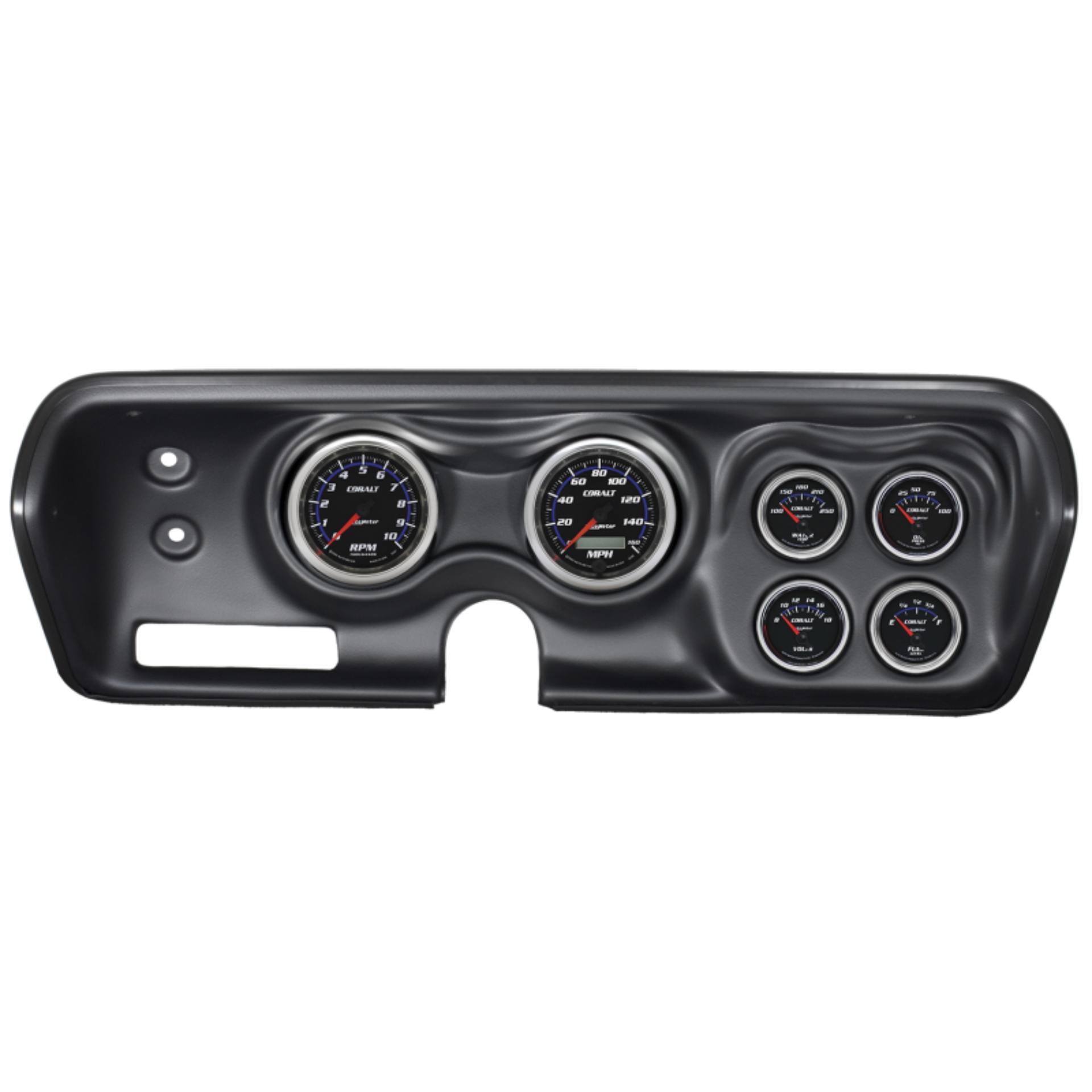 Picture of Autometer Cobalt 71-74 Charger/ GTX/ Road Runner Dash Kit 6pc Tach/MPH/Fuel/Oil/WTMP/Volt