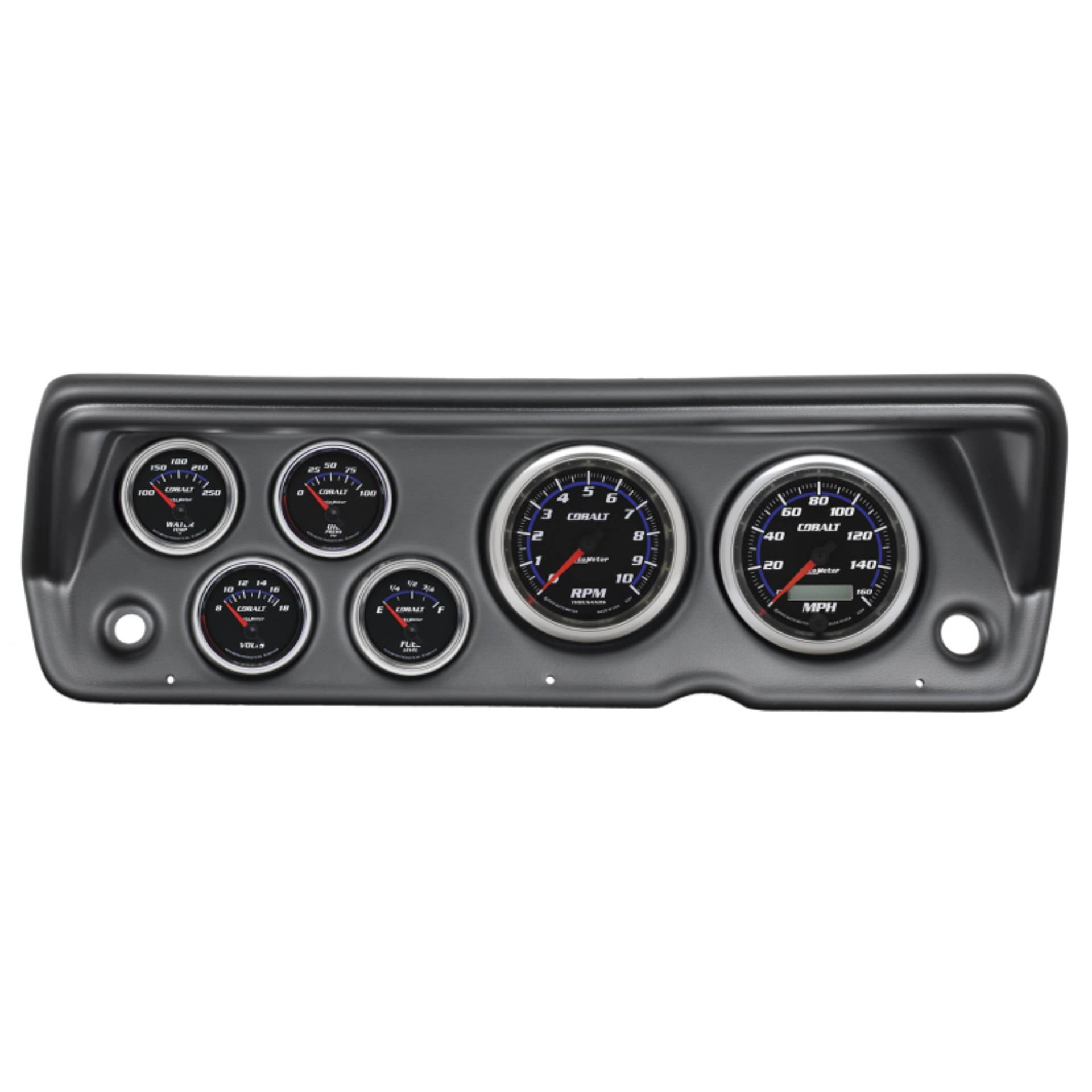 Picture of Autometer Cobalt 70-76 Duster/ Demon/ Dart Dash Kit 6pc Tach / MPH / Fuel / Oil / WTMP / Volt