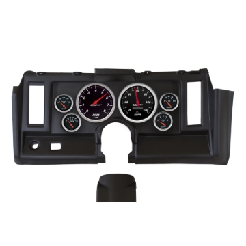 Picture of Autometer Designer Black 1969 Camaro Dash Kit 6pc Tach / MPH / Fuel / Oil / WTMP / Volt