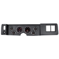 Picture of Autometer Designer Black 79-81 Camaro Dash Kit 6pc Tach / MPH / Fuel / Oil / WTMP / Volt