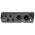 Picture of Autometer Designer Black 70-76 Duster/Demon/Dart Dash Kit 6pc Tach / MPH / Fuel / Oil / WTMP / Volt