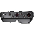 Picture of Autometer Designer Black 70-74 E-Body/Cuda/Challenger Dash Kit 6pc Tach/ MPH/ Fuel/ Oil/ WTMP/ Volt