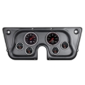 Picture of Autometer Designer Black 67-72 Chevy Truck C/K/K5/Suburban Dash Kit 6pc Tach/MPH/Fuel/Oil/WTMP/Volt
