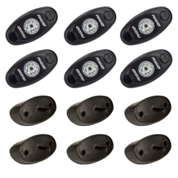 Picture of Rigid Industries Rock Light Kit- Amber (6 lights)