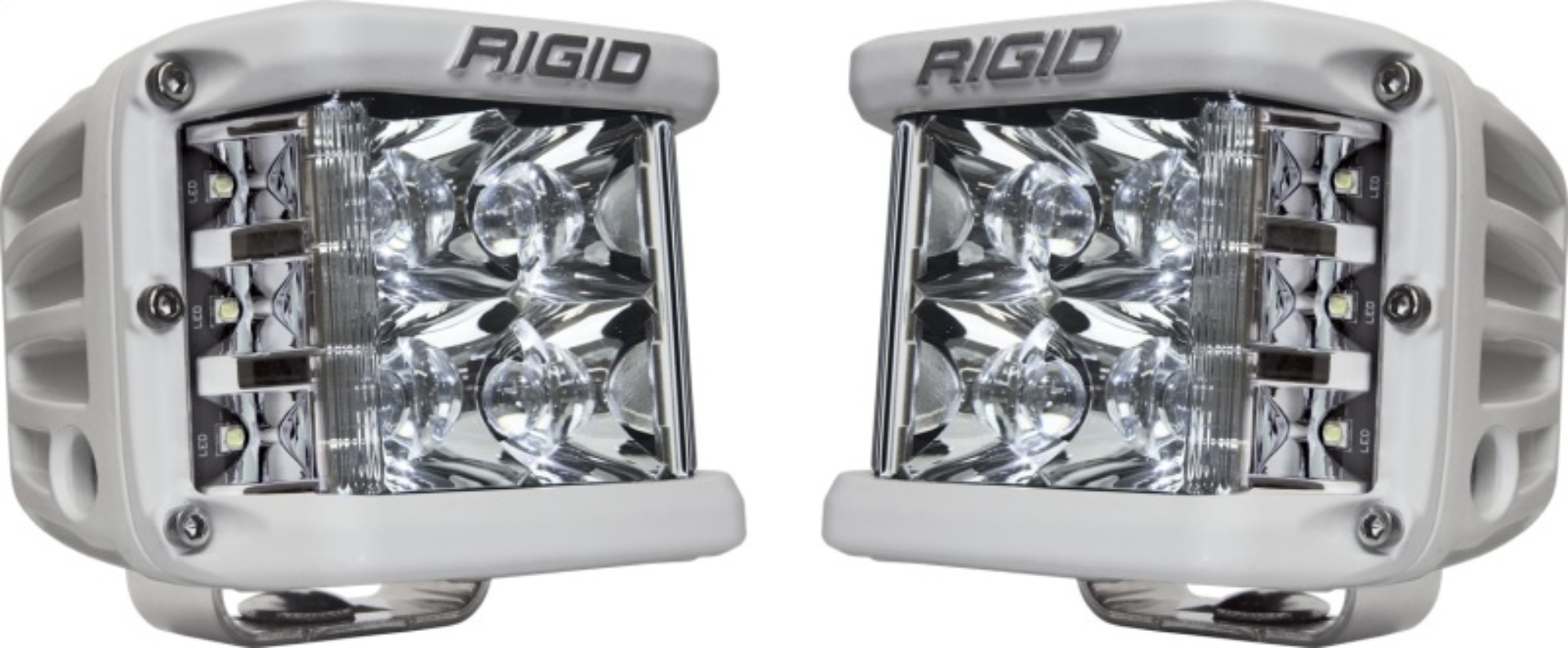 Picture of Rigid Industries D-SS - Spot - Set of 2 - White Housing