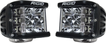 Picture of Rigid Industries D-SS - Flood - Set of 2 - Black Housing