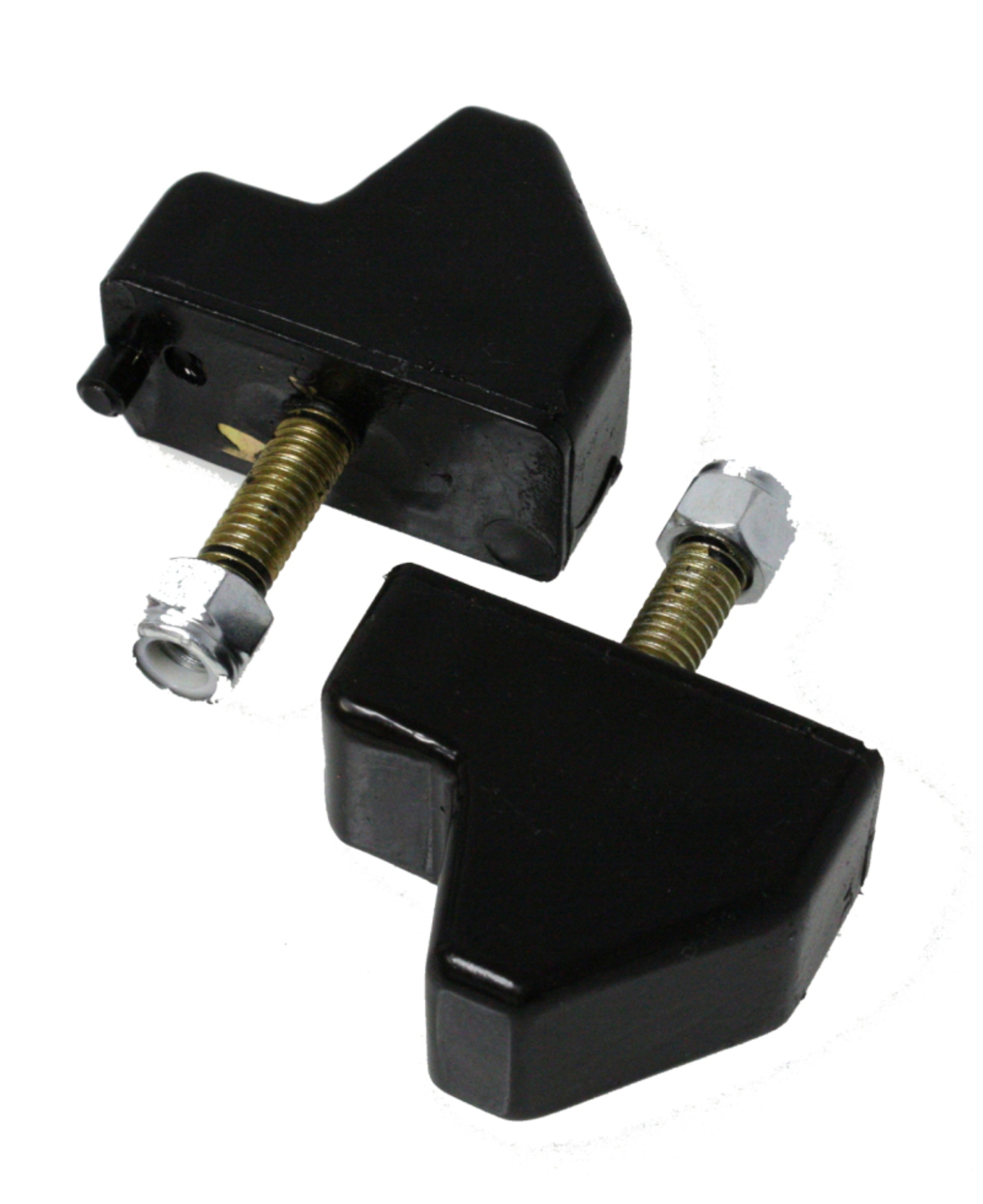 Picture of Energy Suspension GM Style Black Front Bump Stop Set