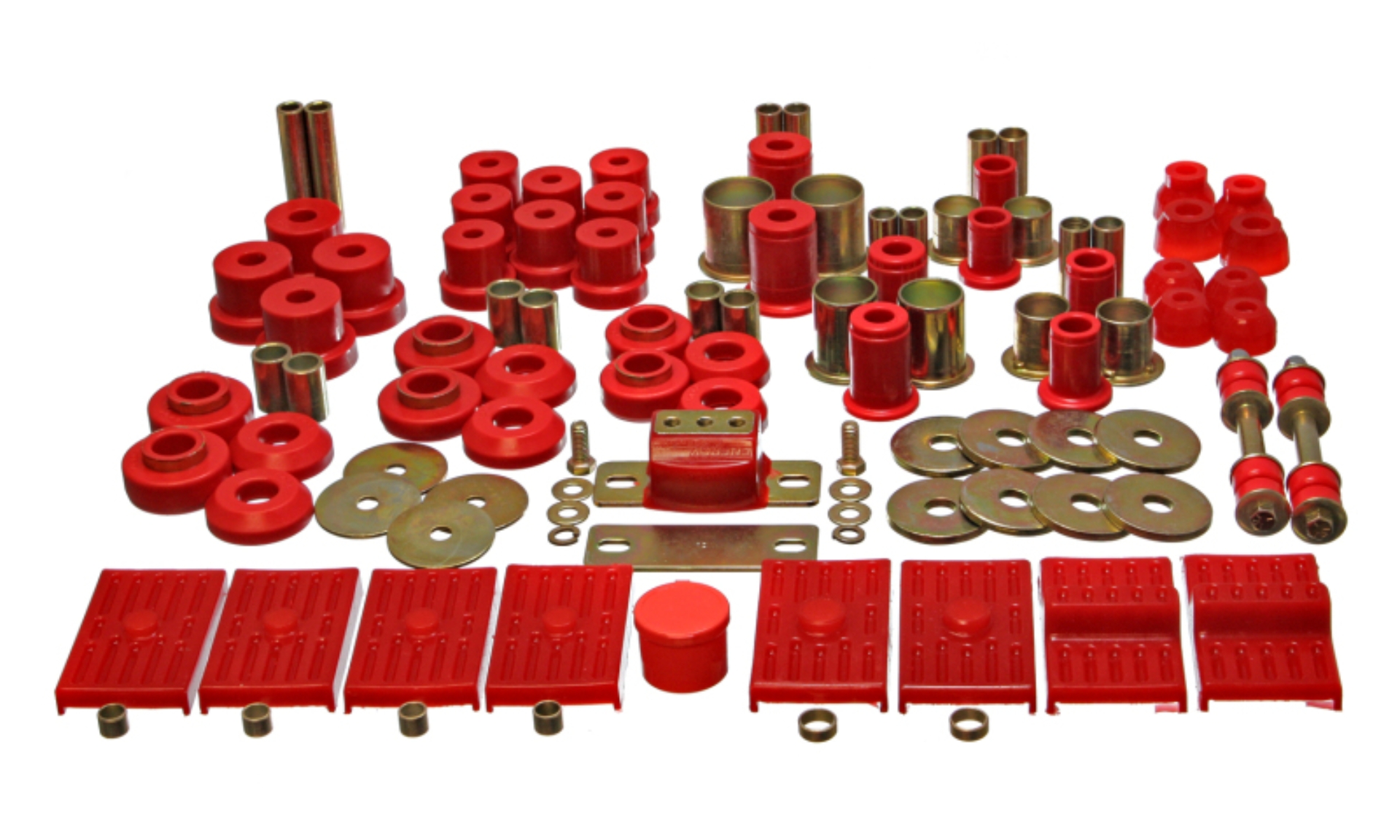 Picture of Energy Suspension 76-79 Firebird / 75-79 Nova Red Hyper-flex Master Bushing Set