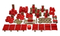 Picture of Energy Suspension 76-79 Firebird / 75-79 Nova Red Hyper-flex Master Bushing Set