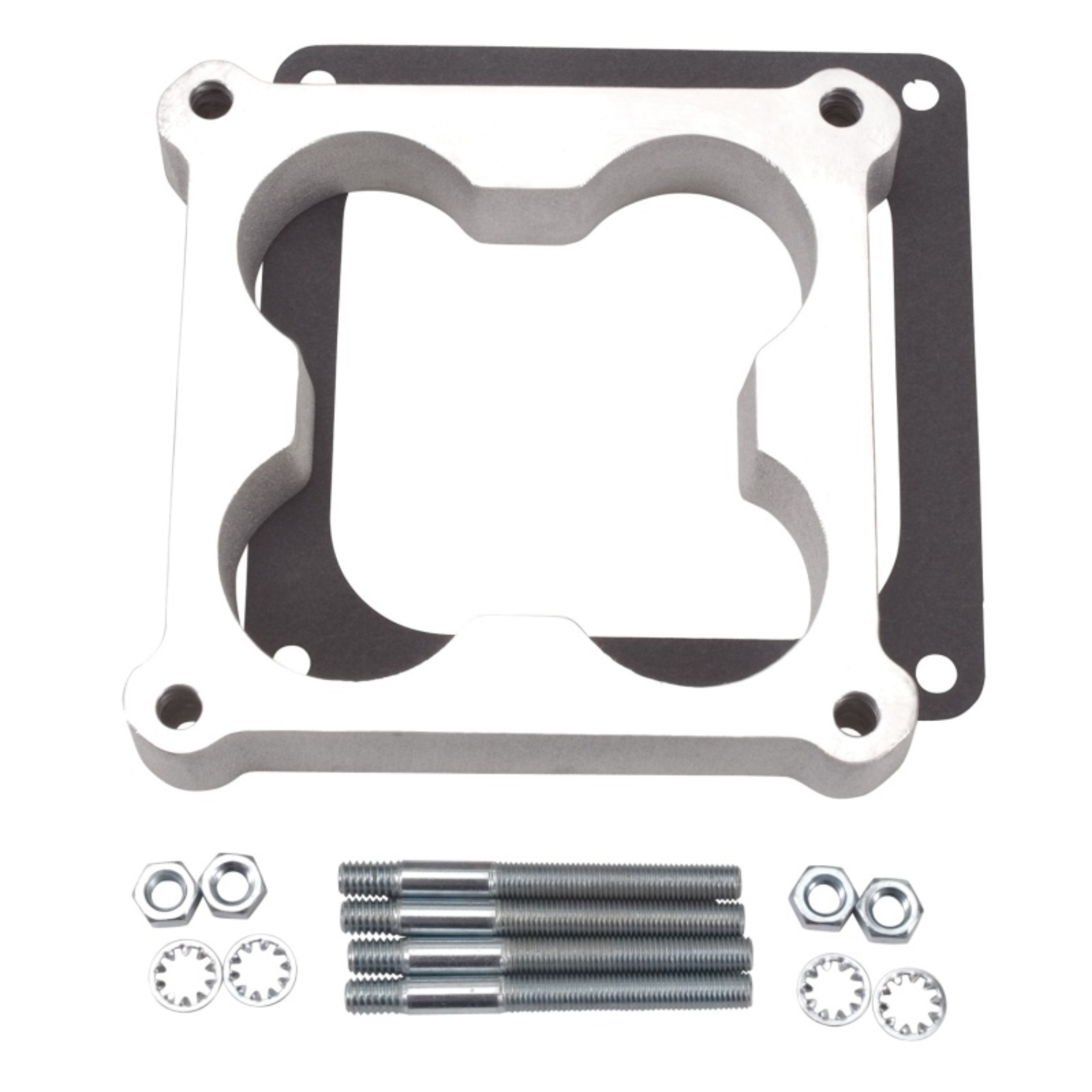 Picture of Carburetor Spacer #8718 Open Cloverleaf Center 1in Thick