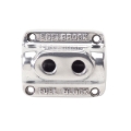 Picture of Dual Outlet Fuel Line Connector #12801 Polished Finish