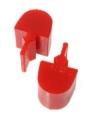 Picture of Energy Suspension GM Pull Thru Style Red Bump Stop Set