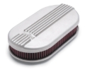 Picture of Classic Series Satin Small Oval Cast Air Cleaner for Single 4-bbl Carb