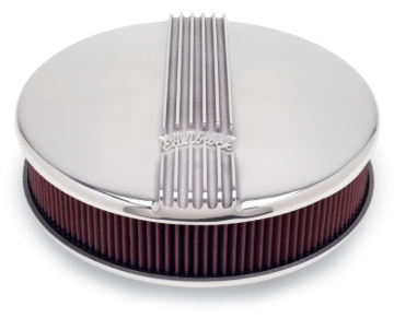 Picture of Classic Series Polished Round Air Cleaner for Single 4-bbl Carb-3in. Element