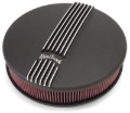 Picture of Classic Series Black Round Cast Air Cleaner for Single 4-bbl Carb-3in. Element