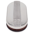 Picture of Classic Series Polished Small Oval Air Cleaner for Single 4-bbl Carb