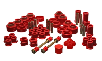Picture of Energy Suspension 88-98 Chevy/GMC 4WD Red Hyper-flex Master Bushing Set