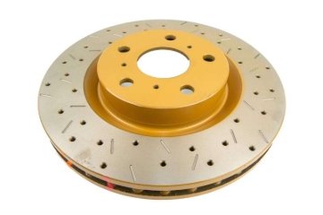 Picture of DBA 09 Pontiac G8 V8 6.0L Front Drilled & Slotted 4000 Series Rotor