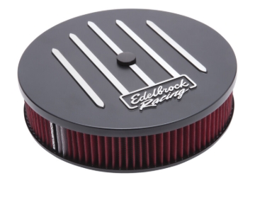 Picture of Racing Series Black 14" Round Air Cleaner - 3" Pro-Flo Element (Deep Flange)