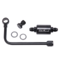 Picture of Fuel Line #81343 Black Steel Fuel Line With Black Anodized Aluminum Filter