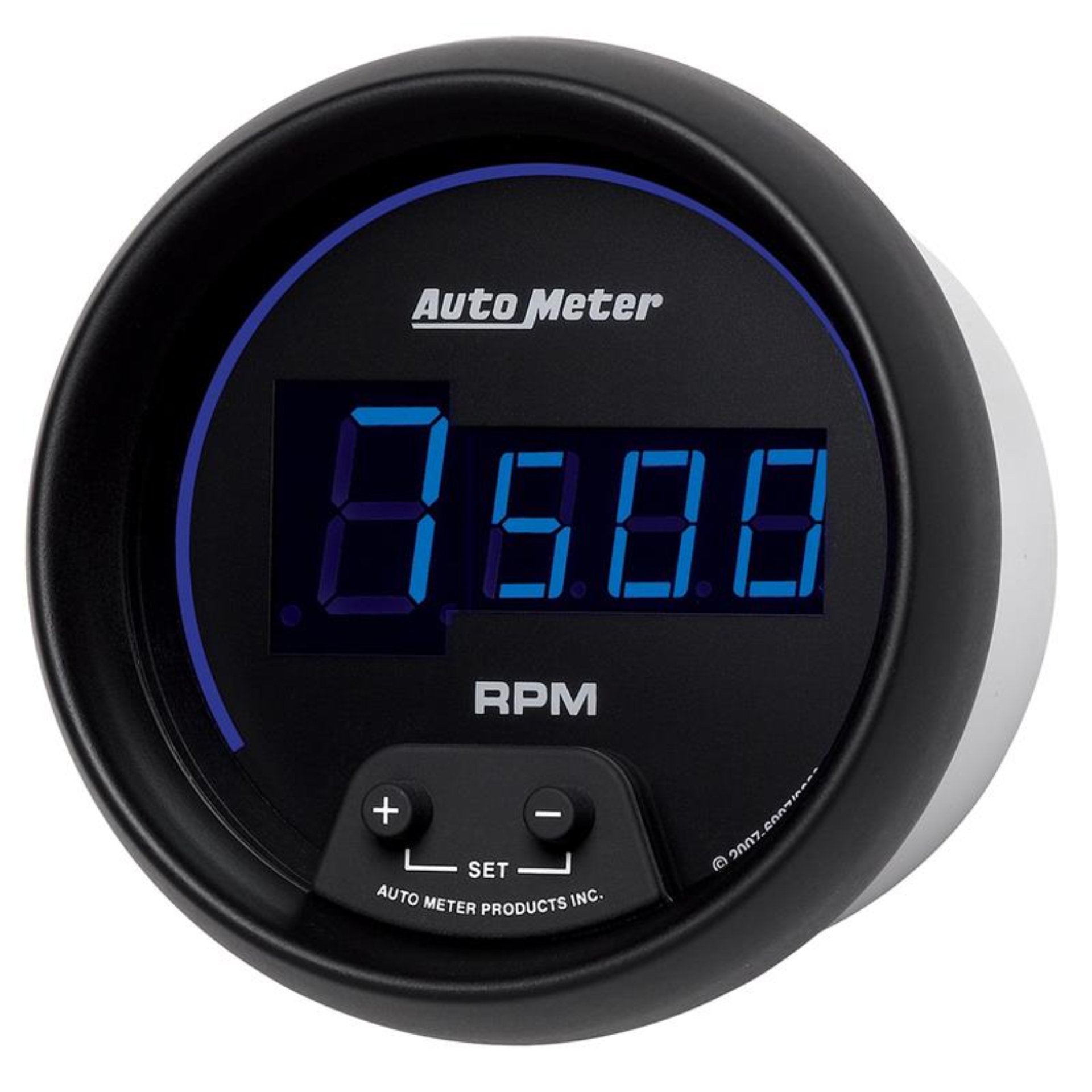 Picture of Autometer Cobalt Digital 85.7mm Black In-Dash Tachometer