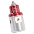 Picture of Edelbrock Fuel Pressure Regulator Carbureted 160 GPH 5-10 PSI 3/8In In/Out Retunless Red/Clear