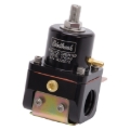 Picture of Edelbrock Fuel Pressure Regulator Carbureted 180 GPH 5-10 PSI -10 In/Out -6 Return Black
