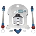 Picture of Fuel Pressure Regulator Kit - Single Regulator, Dual Outlet, Standard-Flange