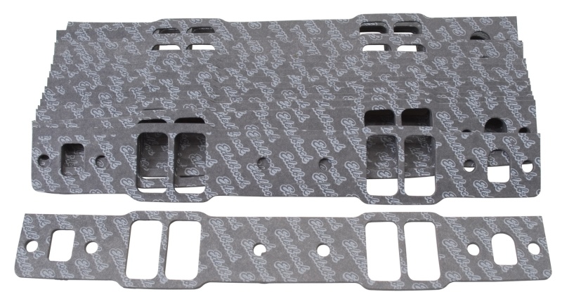 Picture of Edelbrock Small-Block Chevy intake gasket Bowtie (PKG OF 10 SETS) .120 thick