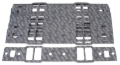 Picture of Edelbrock Small-Block Chevy intake man. gasket set. (PKG OF 10 SETS) .060 Thick