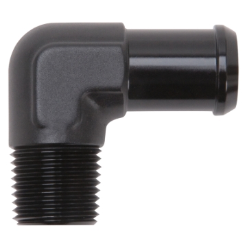 Picture of Heater Hose End Fitting-90 Deg with 1/2in. NPT and 3/4in. Barb