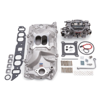 Picture of Single-Quad Manifold and carb Kit for Big-Block Chevy Oval Port