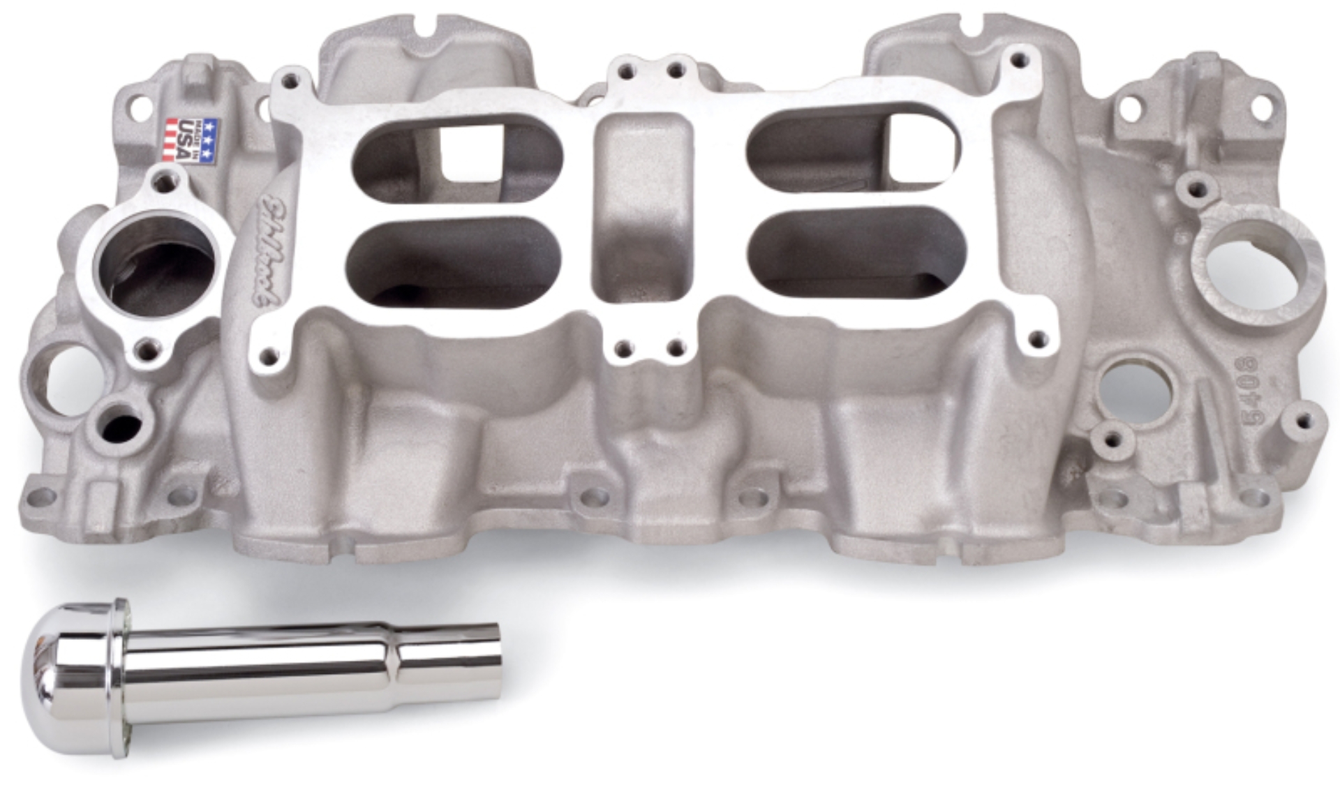 Picture of Performer RPM Big Block Chevy 348/ 409 Dual-Quad Large Port Intake Manifold