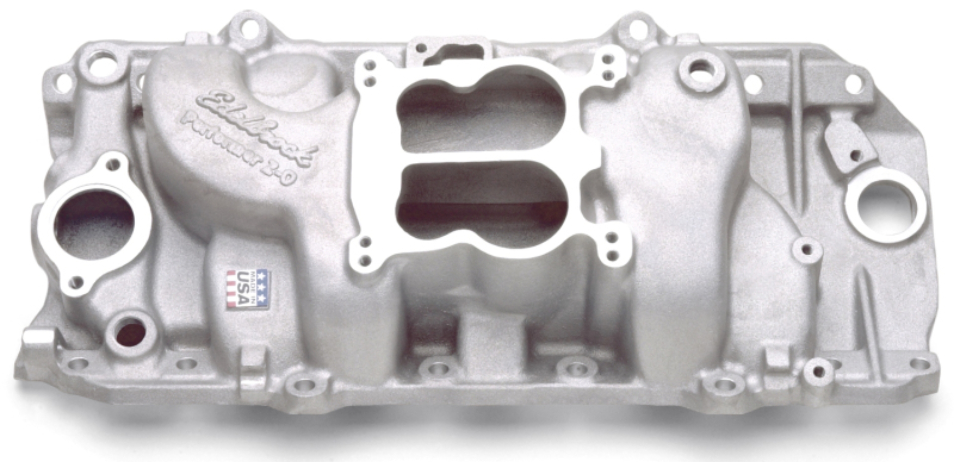 Picture of Performer 2-O Intake Manifold for 1965-90 Big-Block Chevy w/Oval Port Heads