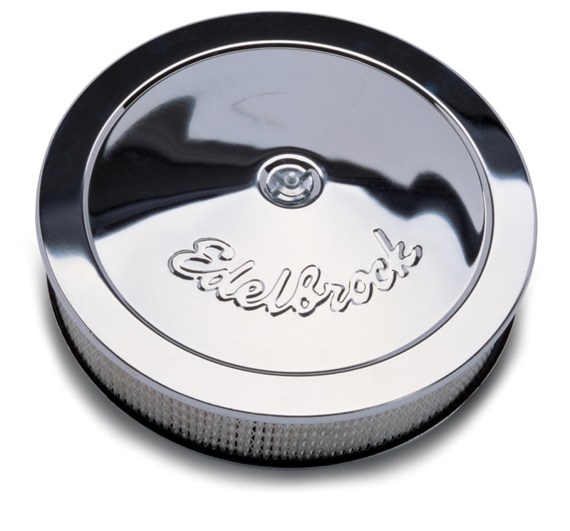 Picture of Pro-Flo Chrome 14" Round Air Cleaner with 3" Paper Element (Deep Flange)