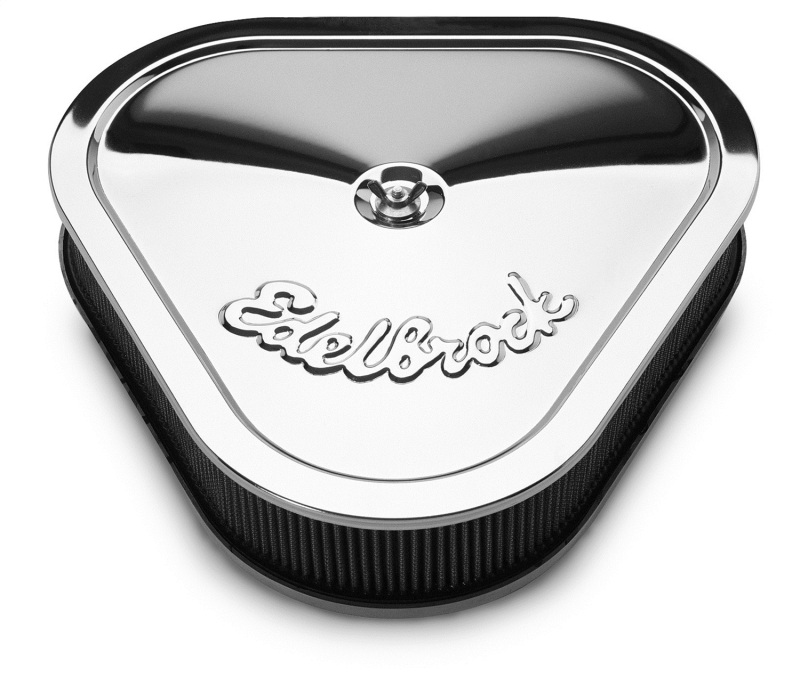 Picture of Pro-Flo Chrome Triangular Air Cleaner with 2.5in. Cotton Element