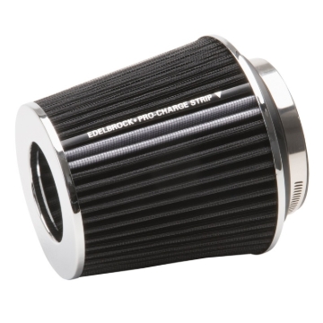 Picture of Pro-Flo Universal Black Medium Conical Air Filter with 3in.; 3.5in.; and 4in. In