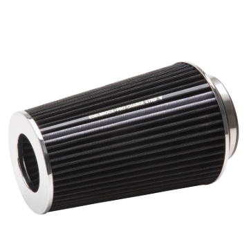 Picture of Pro-Flo Universal Black Tall Conical Air Filter with 3in.; 3.5in.; and 4in. Inle