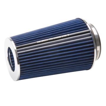Picture of Pro-Flo Universal Blue Tall Conical Air Filter with 3", 3.5", and 4" Inlet