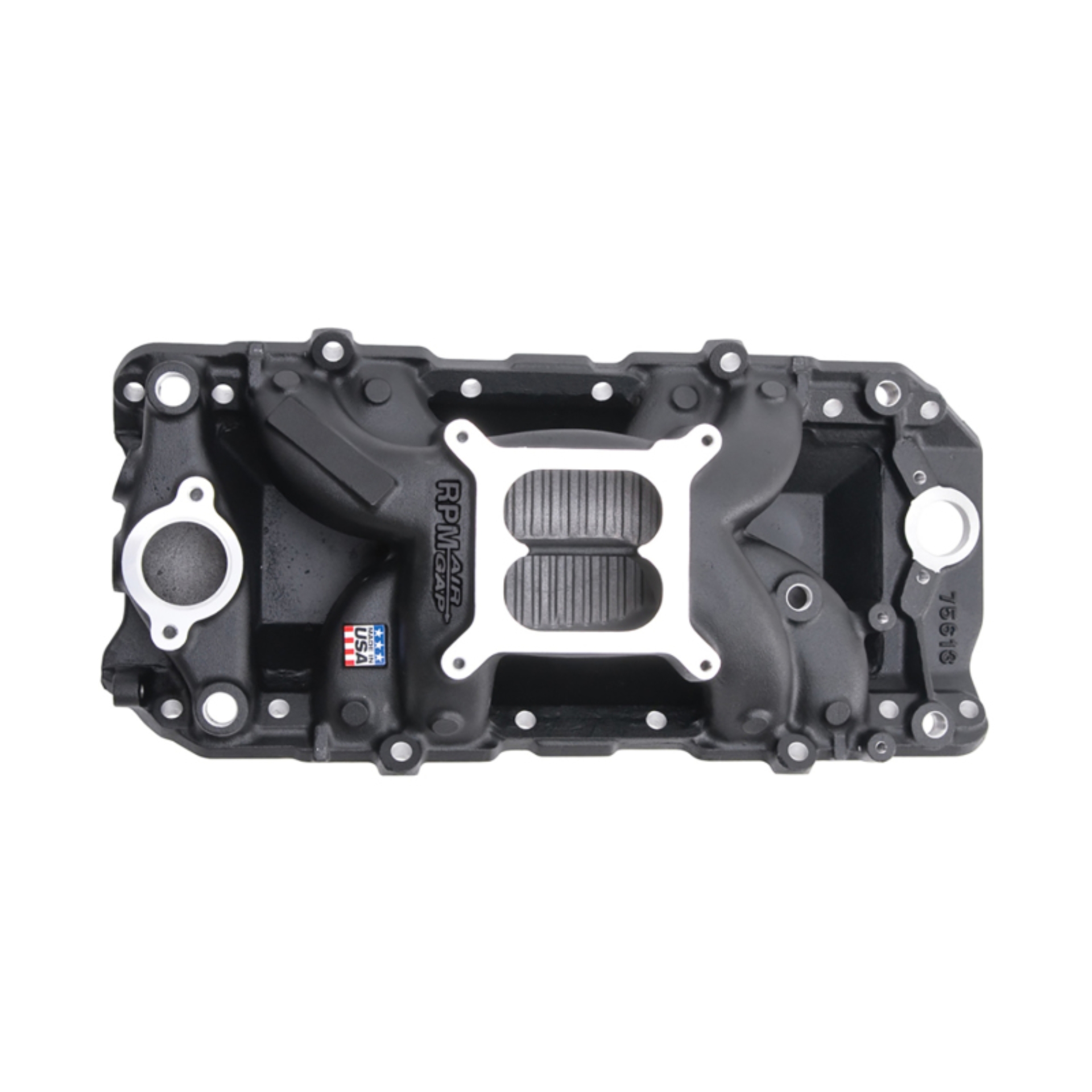 Picture of RPM Air-Gap Big Block Chevy 2-O Black Intake Manifold