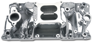 Picture of Performer RPM AIR-Gap Small Block Chevy Polished Intake Manifold